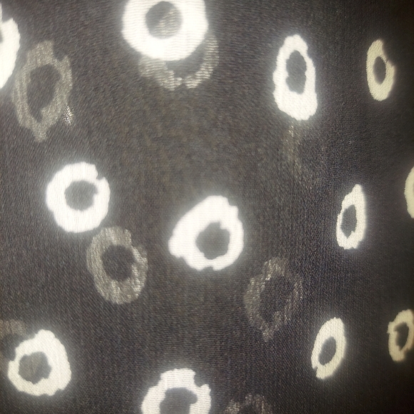 NWT Cristina B Layered Sleeveless Black and White Tunic Tank Top sz M - Picture 7 of 8